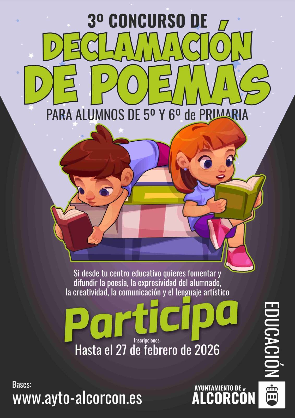 3º concurso declamación de poemas 2026