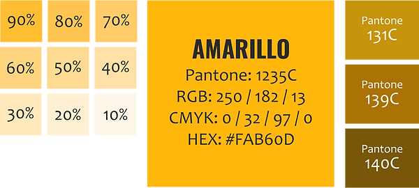 color amarillo