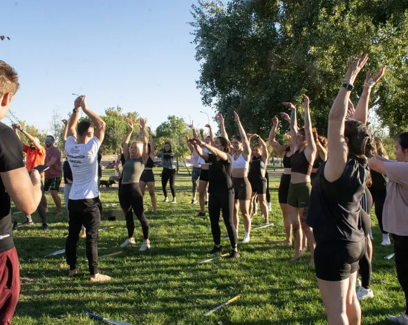 Deporte en la calle Alcorcón en Movimiento