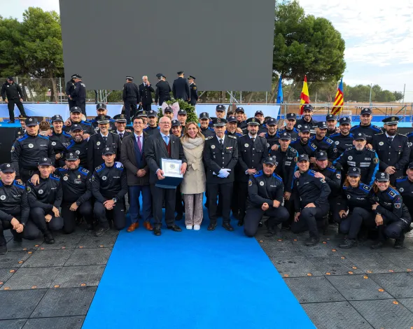 Homenaje Paiporta Policía Municipal