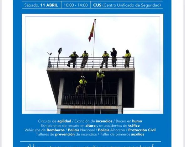 Jornada de puertas abiertas bomberos