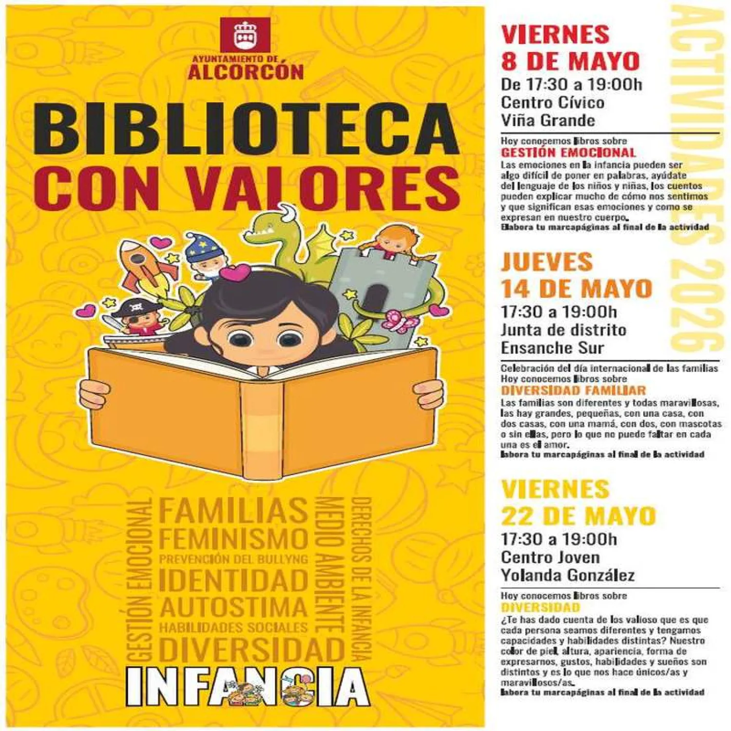 Biblioteca con Valores mayo-2026