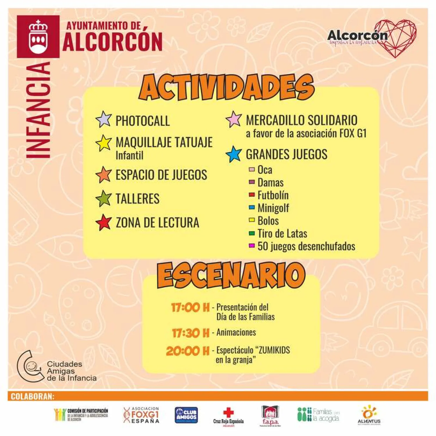 Programación Dia de las familias