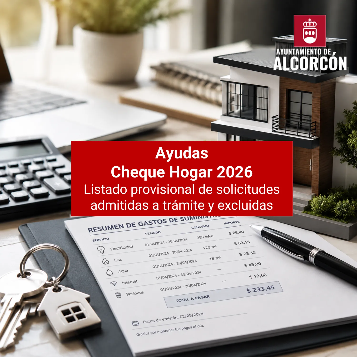 Imagen cartel cheque hogar 2026