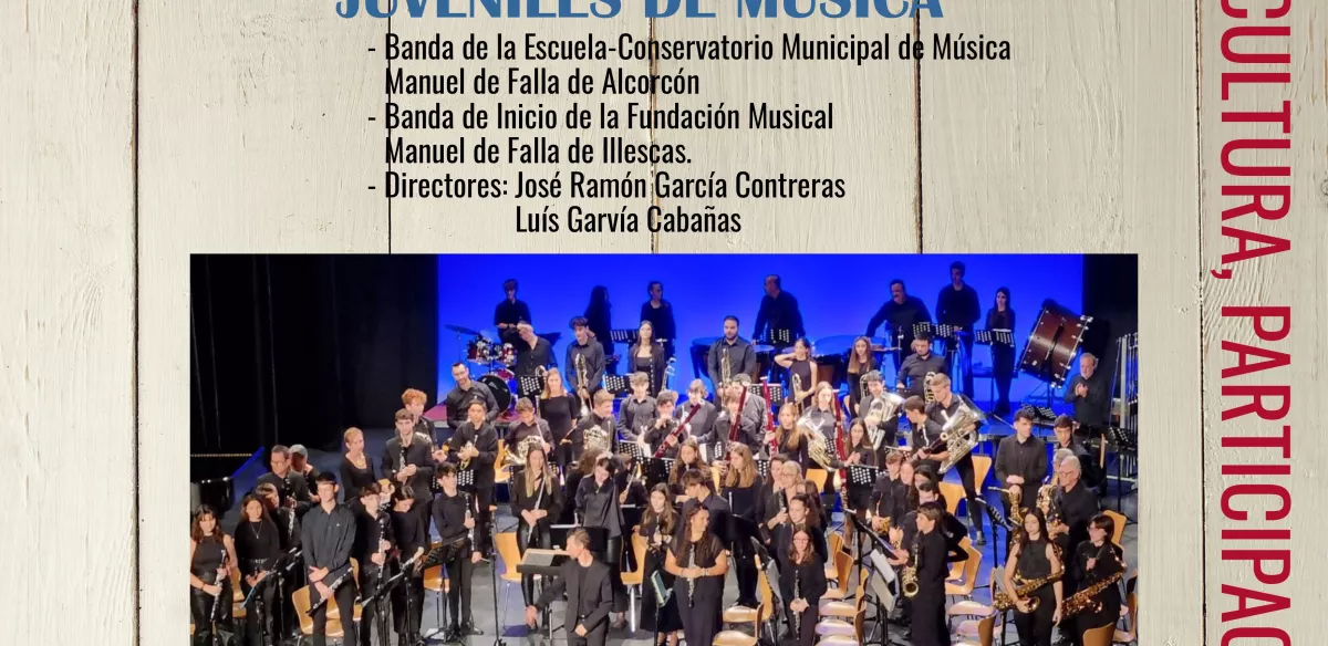 MÚSICA EN LAS PLAZAS I ENCUENTRO DE BANDAS JUVENILES DE MÚSICA