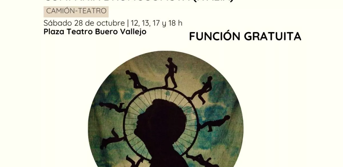 Camión-teatro Antipodi. Compañía Dromosofista. Sábado 28 de octubre