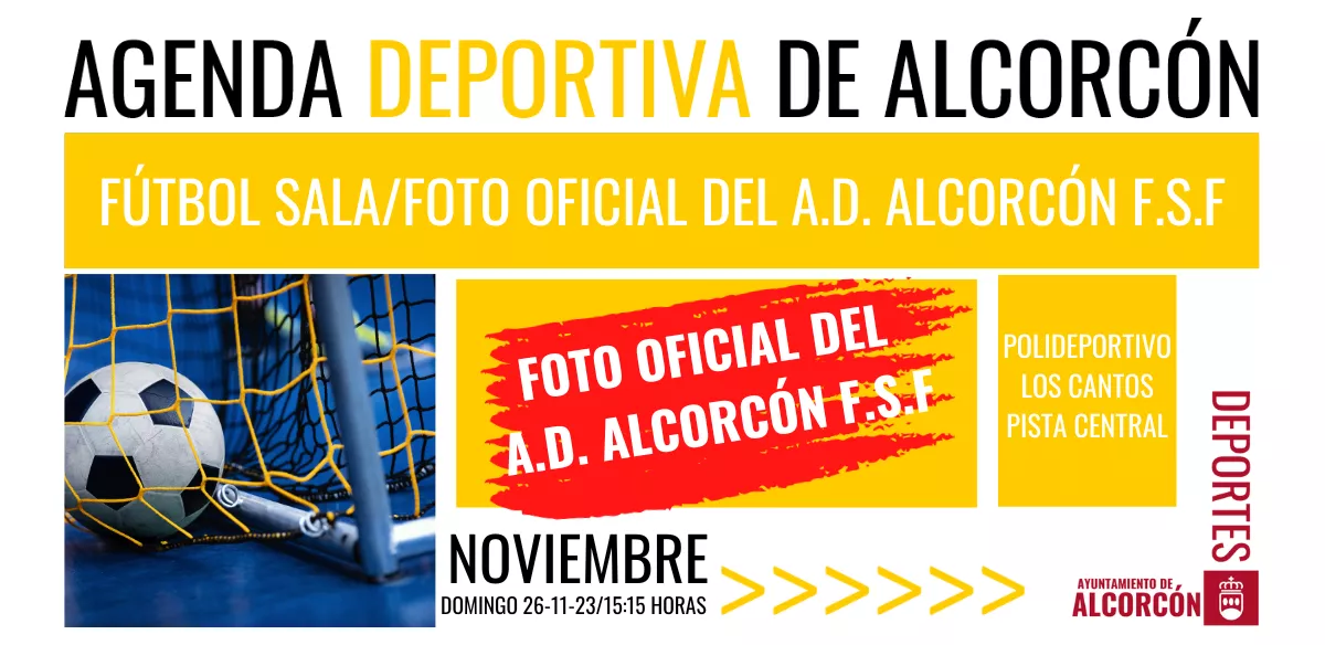 FÚTBOL SALA/Foto Oficial del A.D. ALCORCÓN F.S.F