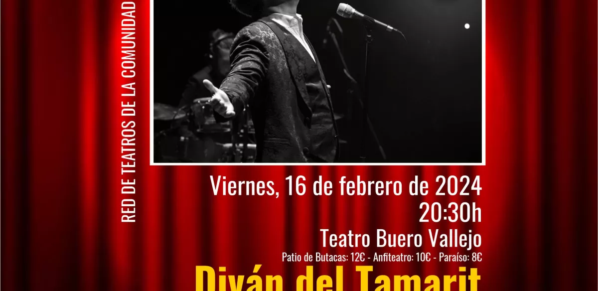 Diván Del Tamarit con Juan Valderrama. Viernes, 16 de febrero