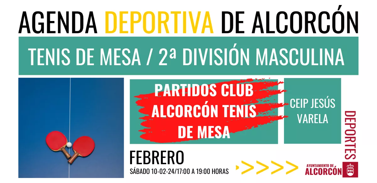 TENIS DE MESA / 2ª División Masculino