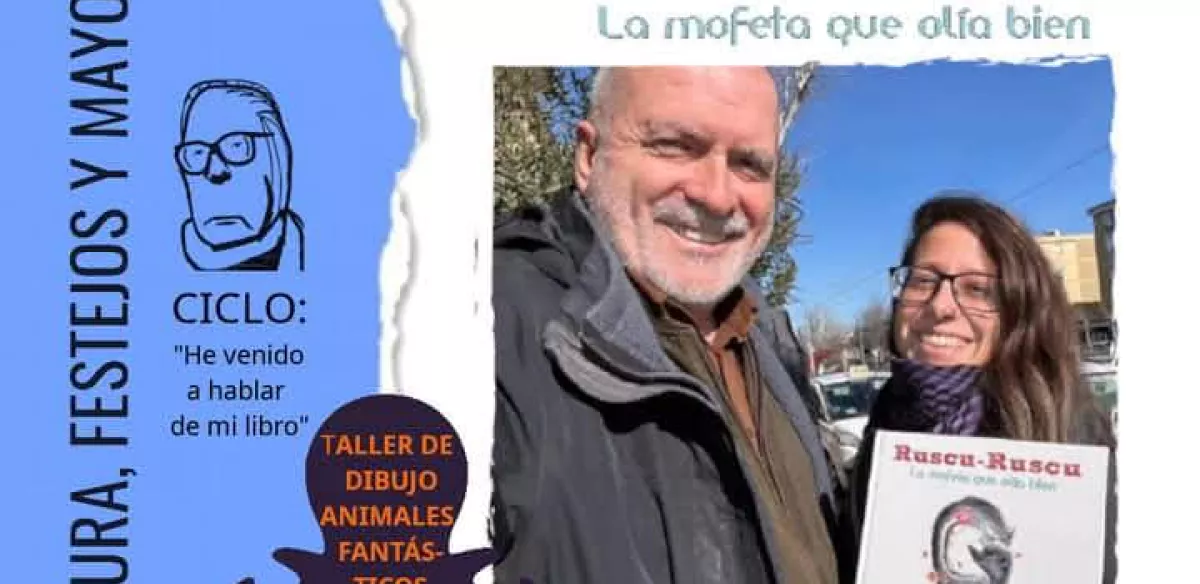 HE VENIDO A HABLAR DE MI LIBRO: "RUSCU-RUSCU, La mofeta que olía bien”