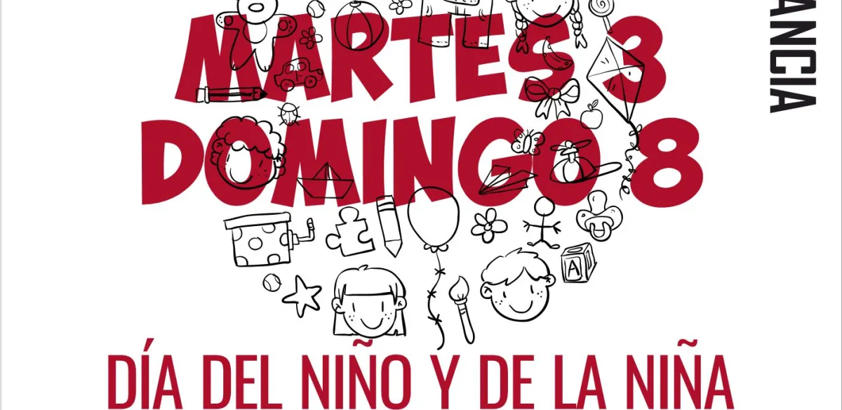 AGENDA PARA MARTES 3 DE SEPTIEMBRE. FIESTAS PATRONALES