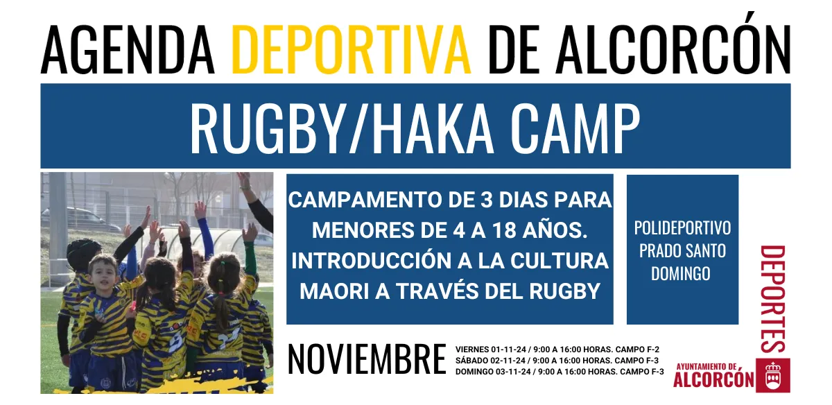 RUGBY/HAKA CAMP
