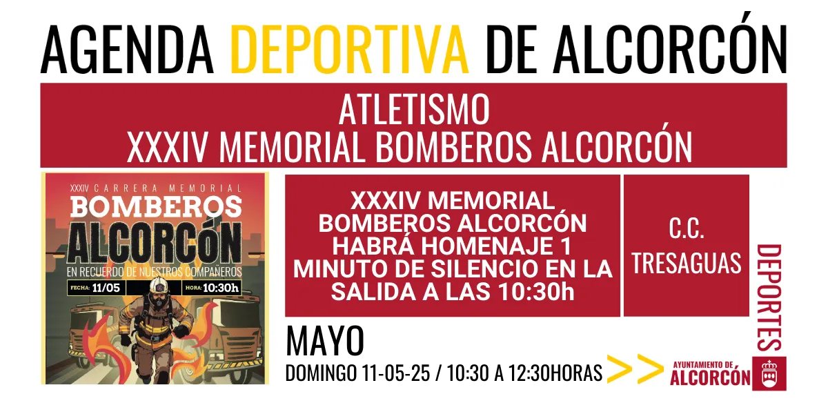 ATLETISMO / XXXIV MEMORIAL BOMBEROS ALCORCÓN 