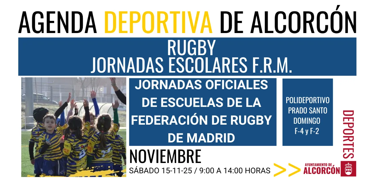 RUGBY / JORNADAS ESCOLARES F.R.M.