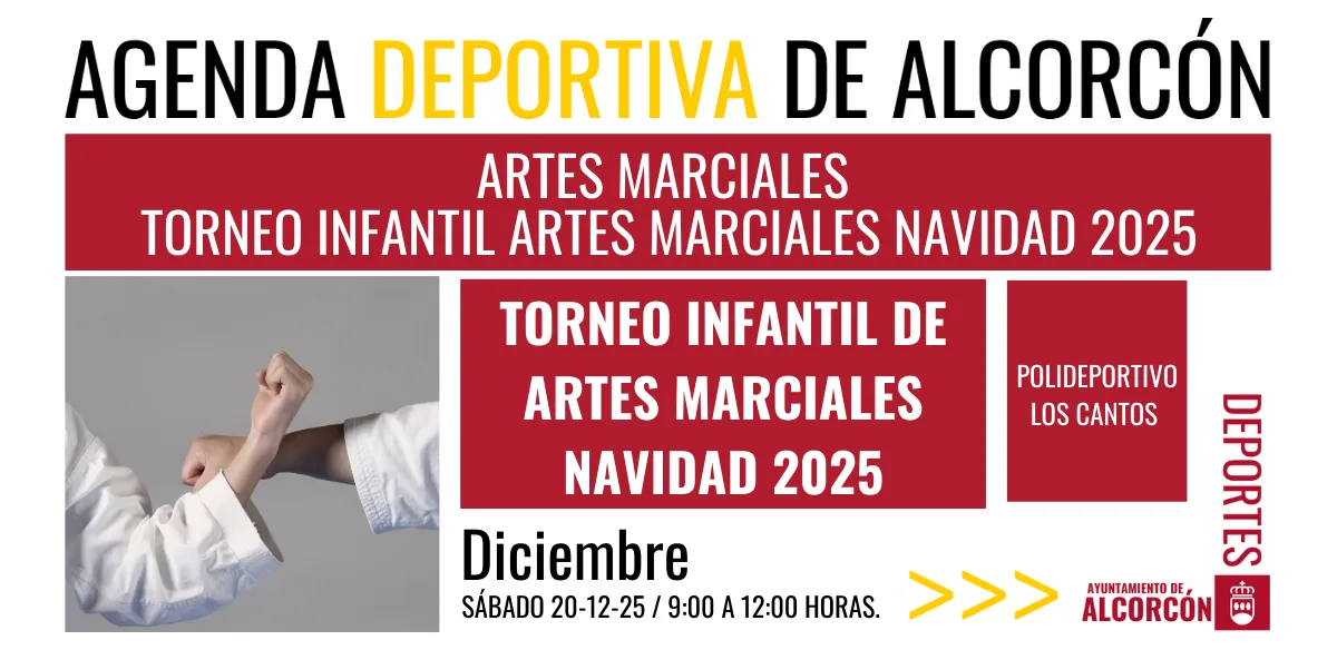 ARTES MARCIALES / TORNEO INFANTIL ARTES MARCIALES  NAVIDAD 2025