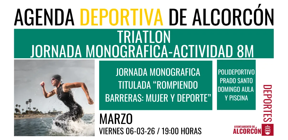 TRIATLON/JORNADA MONOGRAFICA-ACTIVIDAD 8M