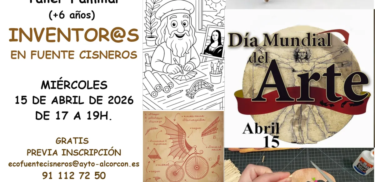 Taller familiar: Inventores en Fuente Cisneros 