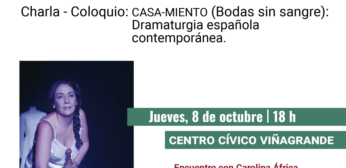DETRÁS DEL TELÓN: Carolina África, creadora, directora e intérprete de CASA -MIENTO