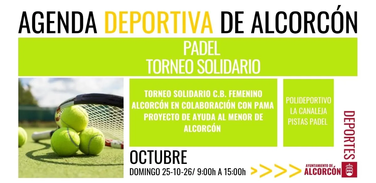 PADEL /TORNEO SOLIDARIO