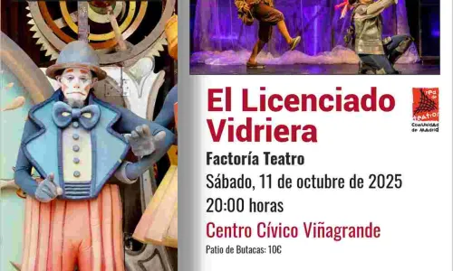 TEATRO  El Licenciado Vidriera. Factoría Teatro