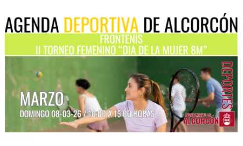FRONTENIS/ II TORNEO FEMENINO “DIA DE LA MUJER 8M”