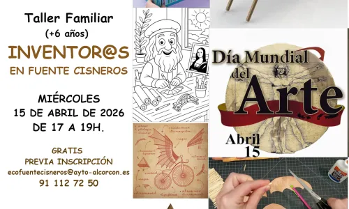Taller familiar: Inventores en Fuente Cisneros 