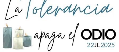 La tolerancia apaga el odio