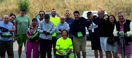 ESMASA limpieza con Fundación Amás