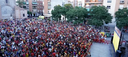 Pantalla semifinal España