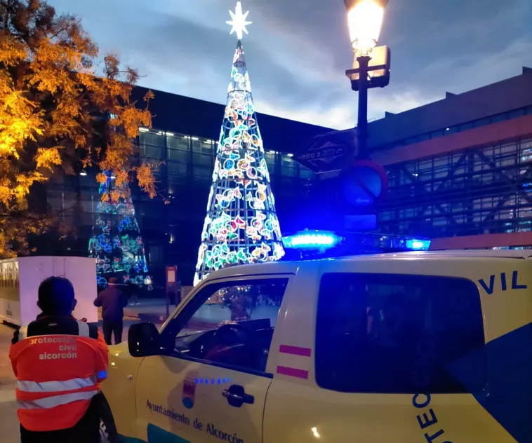 Protection civile à Noël