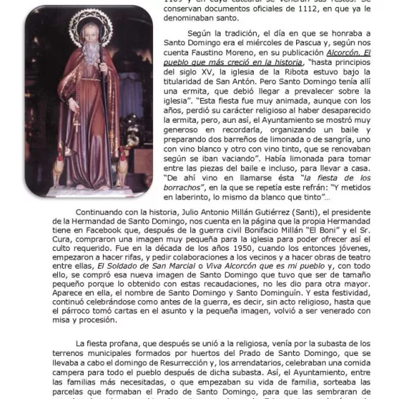 La Fiesta de Santo Domingo en Alcorcón