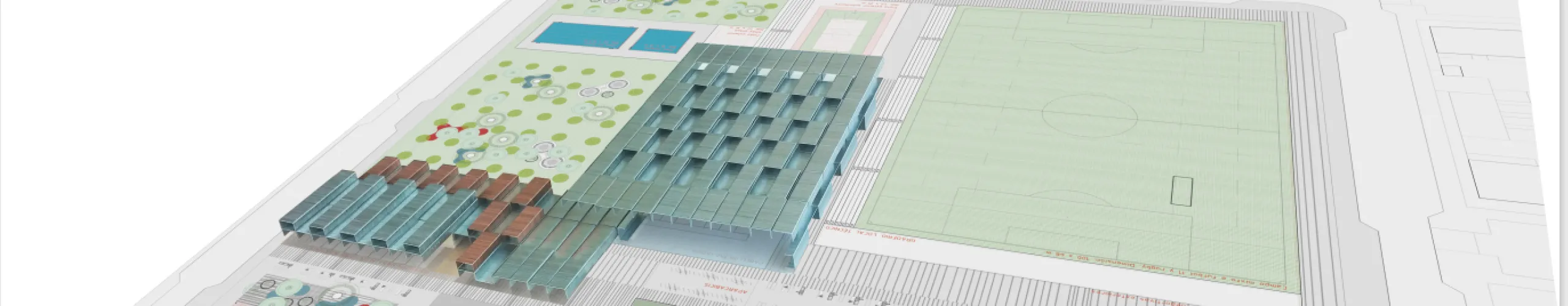 Proyecto Polideportivo Ensanche Sur