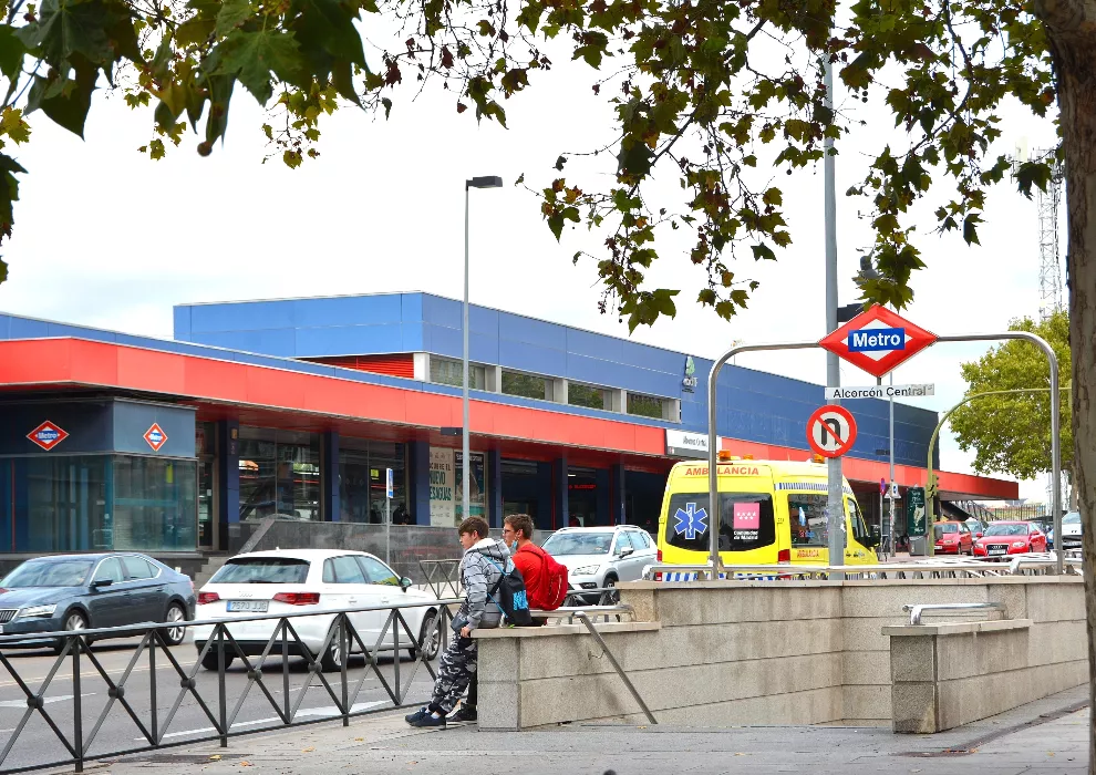 Alcorcón en transporte público