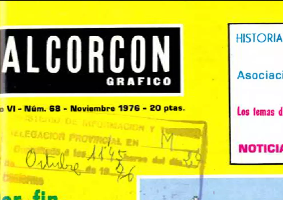 En-tête du magazine Alcorcón Graphic